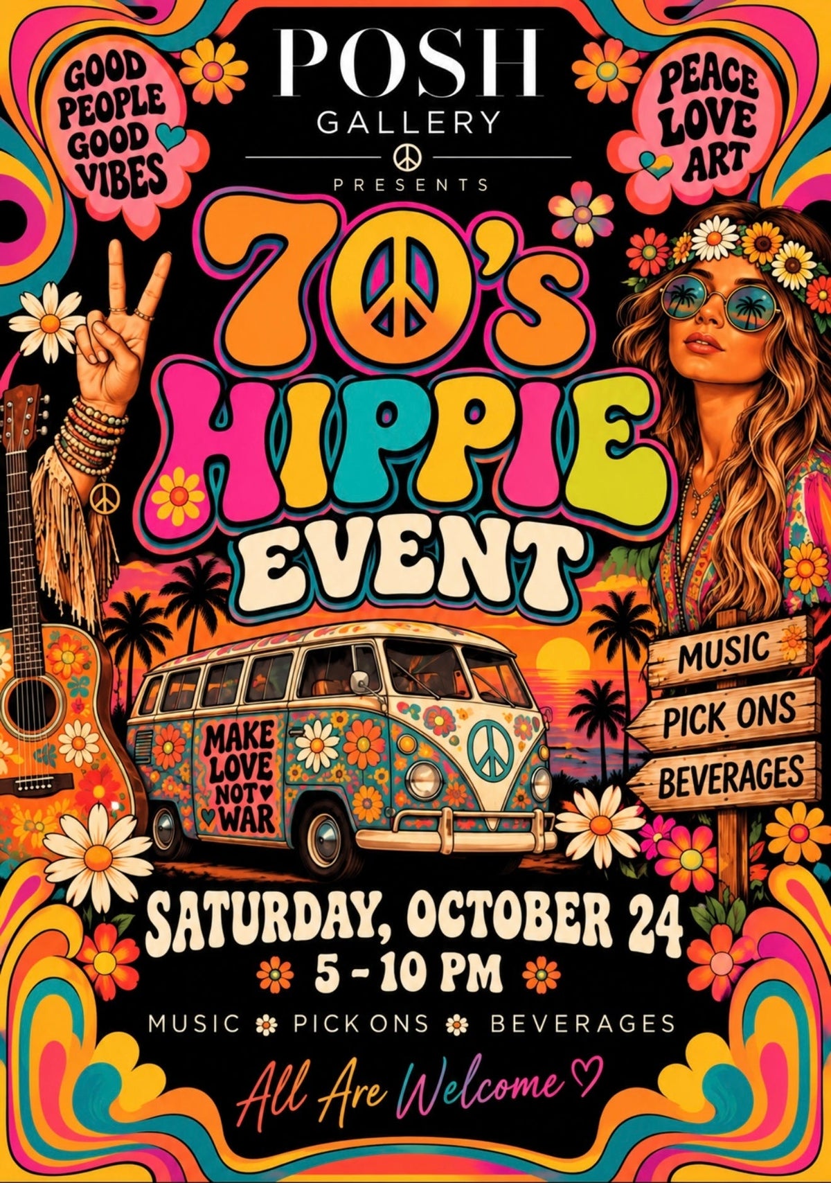 70s Hippie Night