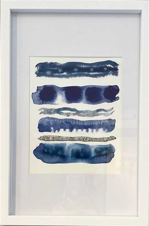 Blue Water Stripe I