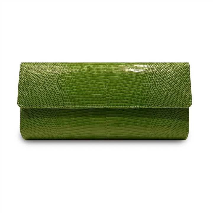 Ginger Green Lizard Clutch