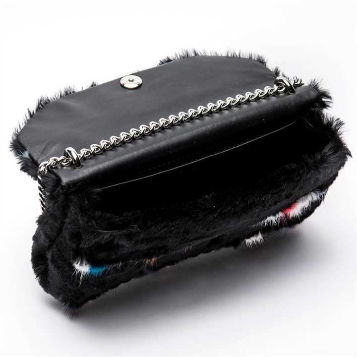 Ingrid Sheared Rabbit with Interwoven Mink
